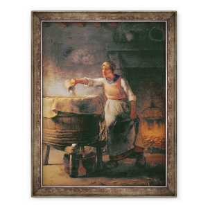 Tablou inramat - Jean-Francois Millet - Cazanul, 70 x 90 cm