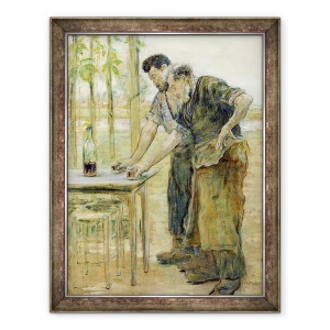 Tablou inramat - Jean Francois Raffaelli - Fierarii, 70 x 90 cm