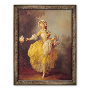 Tablou inramat - Jean-Frederic Schall - Dansatoare cu Buchet, 60 x 80 cm