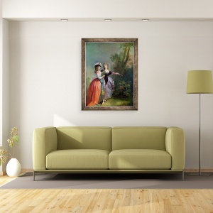 Tablou inramat - Jean-Frederic Schall - Du-intre, 60 x 80 cm - Img 2