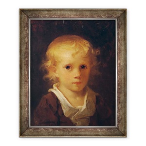 Tablou inramat - Jean-Honore Fragonard - Portretul unui Copil, 50 x 60 cm