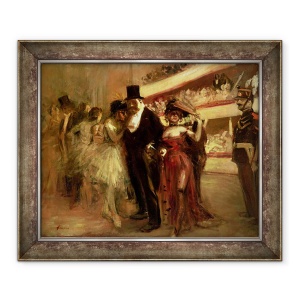 Tablou inramat - Jean Louis Forain - Scena operei, 70 x 85 cm