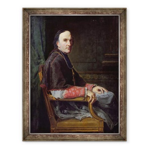 Tablou inramat - Jean Louis Victor Viger du Vigneau - Georges Darboy 1813-71 Arhiepiscop de Paris, 60 x 80 cm