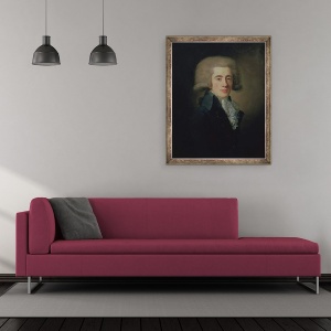 Tablou inramat - Jean Louis Voille - Portretul Vice-Cancelarului Nikita Panin 1770-1837, 50 x 60 cm - Img 2