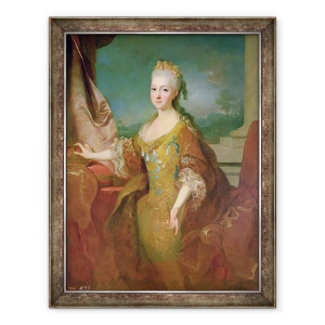 Tablou inramat - Jean Ranc - Portret De Louise-Elisabeth dOrleans 1709-42, 70 x 90 cm