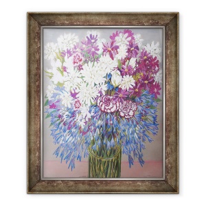Tablou inramat - Joan Thewsey - Agapantha, Crizanteme si garoafe, 2012, 50 x 60 cm