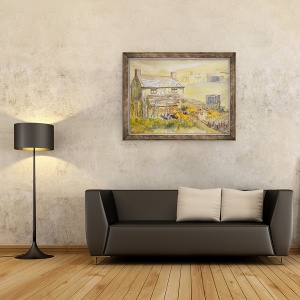 Tablou inramat - Joan Thewsey - Cabana Moorland, 70 x 90 cm - Img 2