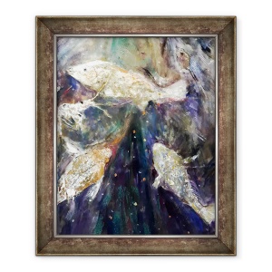 Tablou inramat - jocasta shakespeare - Peste Rising detaliu 1, 50 x 60 cm
