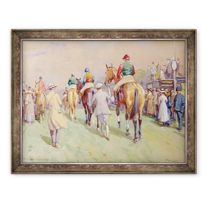 Tablou inramat - John Atkinson - Steeplechases Hethersett, 60 x 80 cm