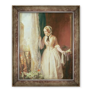 Tablou inramat - John Callcott Horsley - Ramas-bun al soldatului, 50 x 60 cm