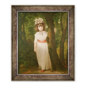 Tablou inramat - John Hoppner - Portret De Miss Harriett Anne Seale Ca Bo-Peep, 70 x 85 cm