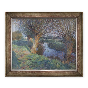 Tablou inramat - John Singer Sargent - La Calcot, 50 x 60 cm