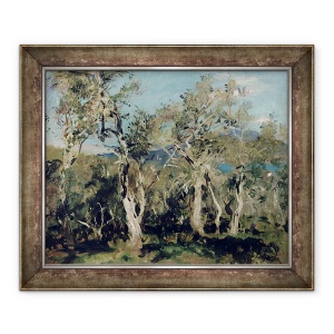 Tablou inramat - John Singer Sargent - Masline, Corfu, 50 x 60 cm