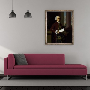 Tablou inramat - John Singleton Copley - Woodbury Langdon, 50 x 60 cm - Img 2
