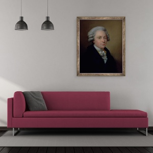 Tablou inramat - Josef Grassi - Portret De Wolfgang Amadeus Mozart, 50 x 60 cm - Img 2