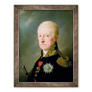 Tablou inramat - Josef Kreutzinger - Contele Wenzei Anton von Kaunitz, 70 x 90 cm