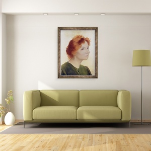 Tablou inramat - Joseph Granie - Yvette Guilbert 1867-1944 1895, 60 x 80 cm - Img 2