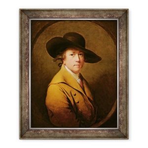 Tablou inramat - Joseph Wright of Derby - Autoportret, 70 x 85 cm