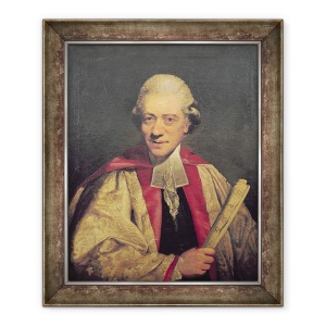 Tablou inramat - Joshua Reynolds - Portretul lui Charles Burney, 70 x 85 cm