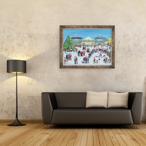 Tablou inramat - Judy Joel - Covent Garden, 60 x 80 cm - Img 2