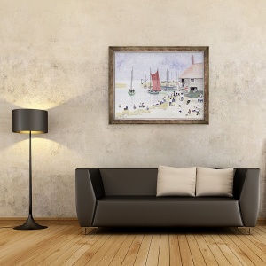 Tablou inramat - Judy Joel - Old Mousehole, 60 x 80 cm - Img 2