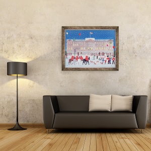 Tablou inramat - Judy Joel - Palatul Buckingham, 60 x 80 cm - Img 2