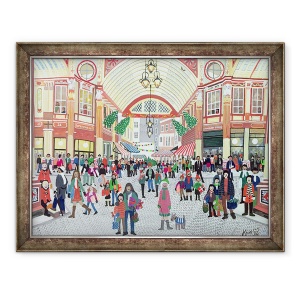 Tablou inramat - Judy Joel - Piata Leadenhall, 60 x 80 cm