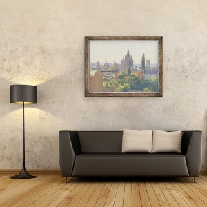Tablou inramat - Julian Barrow - Acoperisuri din San Miguel Allende, 70 x 90 cm - Img 2