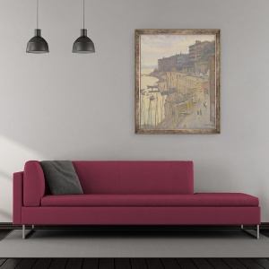 Tablou inramat - Julian Barrow - Gangele de la Varanesi, 50 x 60 cm - Img 2