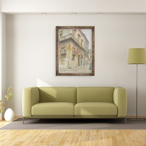 Tablou inramat - Julian Barrow - Havana Street Corner, 60 x 80 cm - Img 2