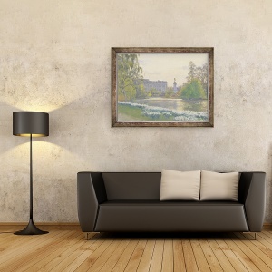 Tablou inramat - Julian Barrow - Parcul St James, 70 x 90 cm - Img 2