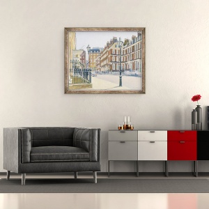 Tablou inramat - Julian Barrow - Poarta Reginei Anne, 50 x 60 cm - Img 2