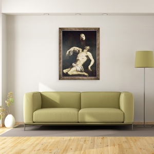 Tablou inramat - Jusepe de Ribera - Coborarea de pe cruce II, 60 x 80 cm - Img 2