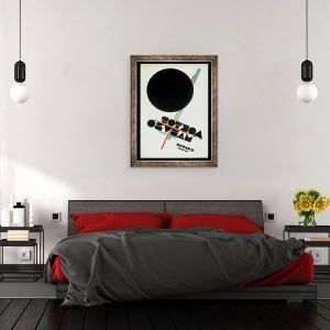 Tablou inramat - Kazimir Severinovich Malevich - Dr. Mabuso Kinoposter, 70 x 90 cm - Img 3