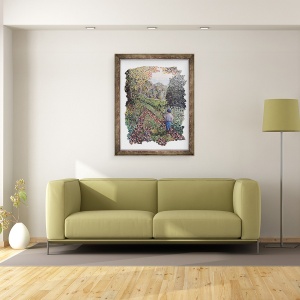Tablou inramat - Kirstie Adamson - Dimineata de, 60 x 80 cm - Img 2