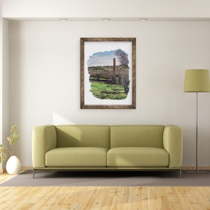 Tablou inramat - Kirstie Adamson - Peckwash Mill De la Rigga Lane, 70 x 90 cm - Img 2