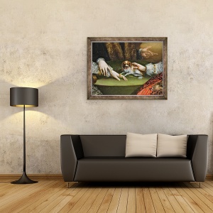 Tablou inramat - Lavinia Fontana - Familia Gozzadini ulei pe panza, 60 x 80 cm - Img 2