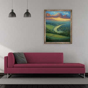 Tablou inramat - Lee Campbell - Armonia, 50 x 60 cm - Img 2