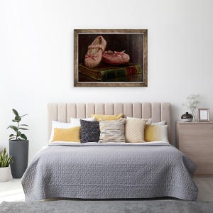 Tablou inramat - Lee Campbell - Rozuri mici, 2020, 60 x 80 cm - Img 3