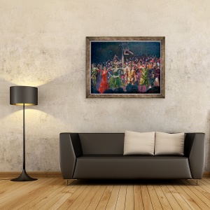 Tablou inramat - Lincoln Seligman - Giffords Circus, 70 x 90 cm - Img 2