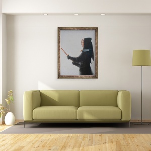 Tablou inramat - Lincoln Seligman - Luptator Kendo I, 60 x 80 cm - Img 2