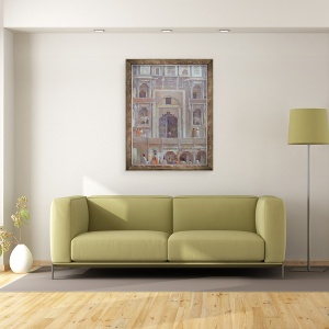 Tablou inramat - Lincoln Seligman - Orchha, 70 x 90 cm - Img 2