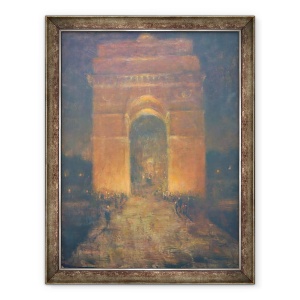 Tablou inramat - Lincoln Seligman - Poarta Indiei, 60 x 80 cm