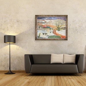 Tablou inramat - Lisa Graa Jensen - Woolies de iarna, 60 x 80 cm - Img 2