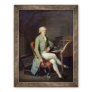 Tablou inramat - Louis Leopold Boilly - Maximilien de Robespierre 1758-94, 70 x 90 cm