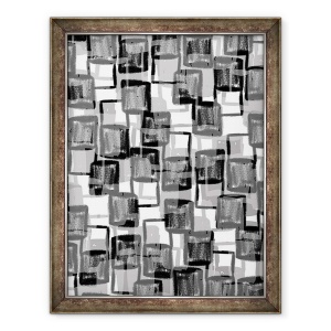 Tablou inramat - Louisa Hereford - Patrate monocrome, 60 x 80 cm