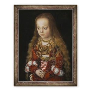 Tablou inramat - Lucas Cranach the Elder - O printesa de Saxonia, 70 x 90 cm