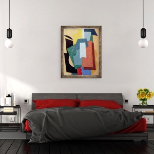 Tablou inramat - Lyubov Sergeevna Popova - vara, 70 x 90 cm - Img 3