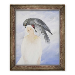 Tablou inramat - Magdolna Ban - Greutatea, greutatea, greutatea paralizanta pe mine, 50 x 60 cm