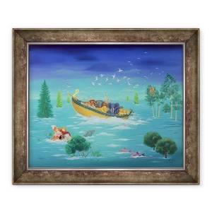 Tablou inramat - Magdolna Ban - S.O.S., 50 x 60 cm